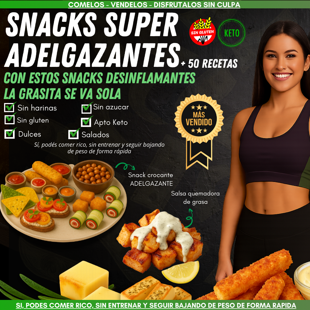 DIETA KETO SNACKS SALADOS SUPERADELGAZANTES